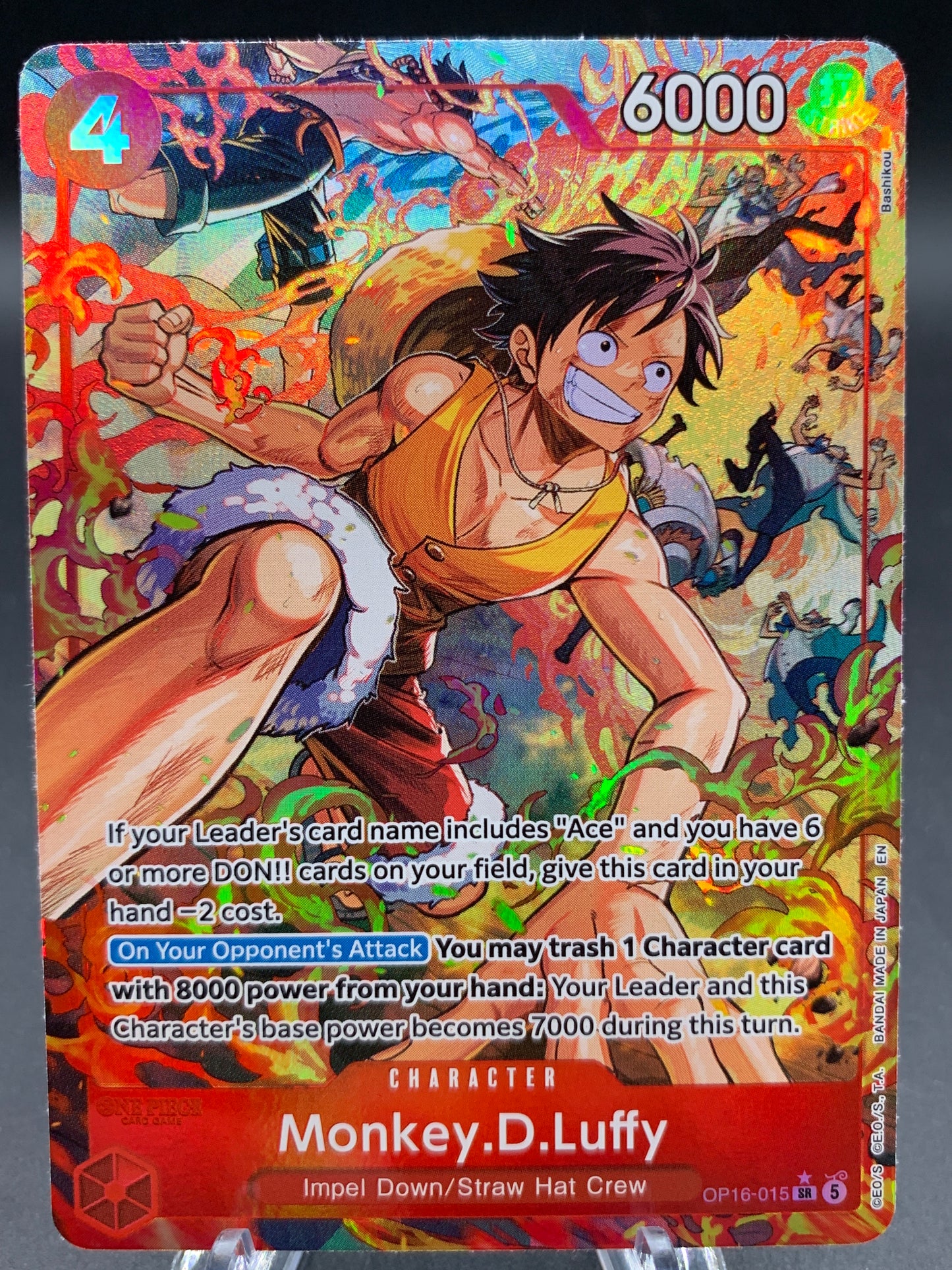 One Piece TCG: Monkey.D.Luffy (Alternate Art) - The Time of Battle (OP16)
