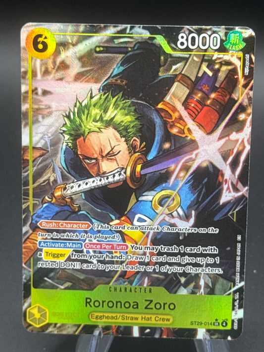 One Piece TCG: Roronoa Zoro ST29-014 Starter Deck 29: Egghead
