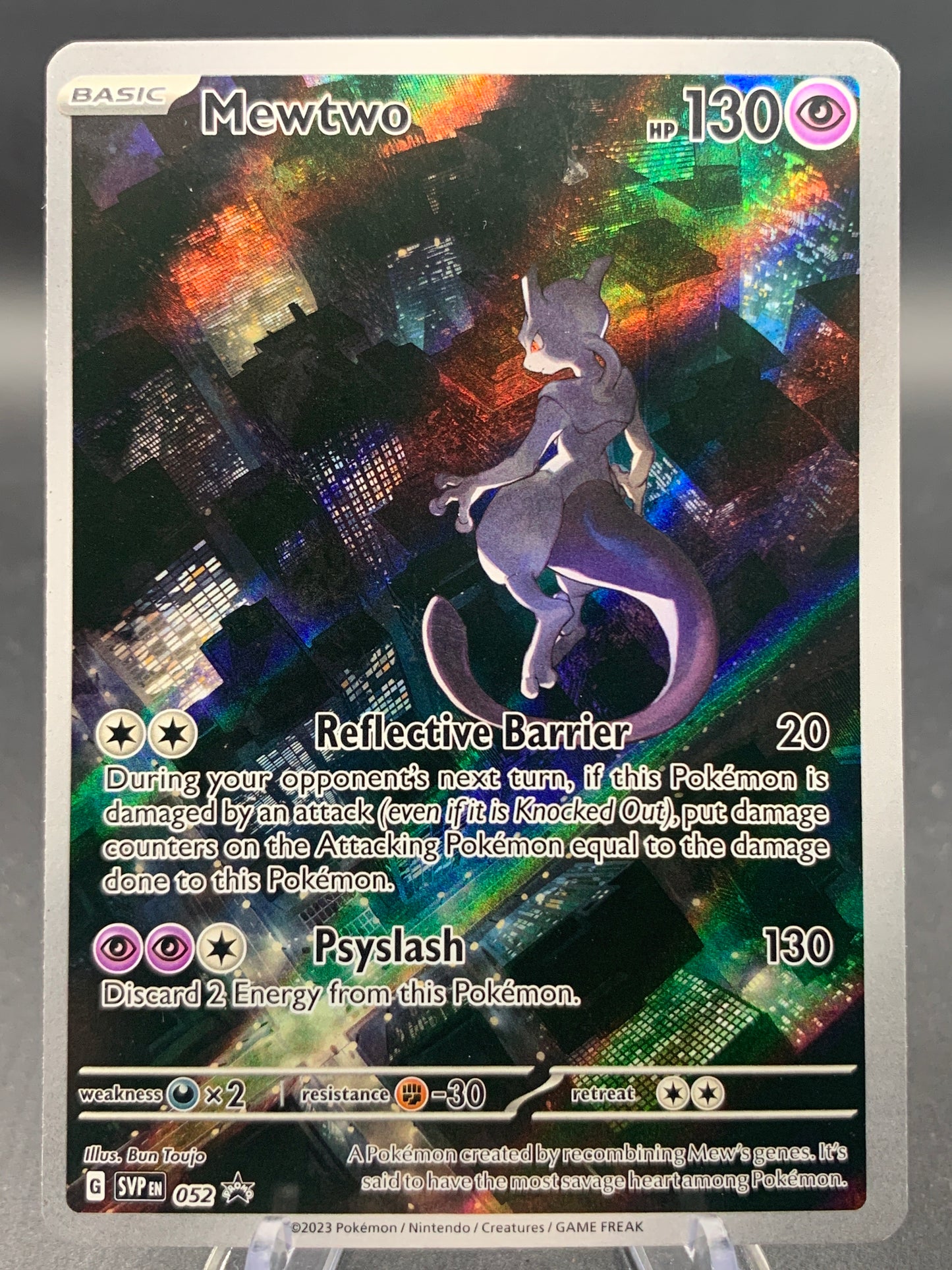 Pokémon TCG: 2024 Mewtwo - #052 - SV: Scarlet & Violet Promo