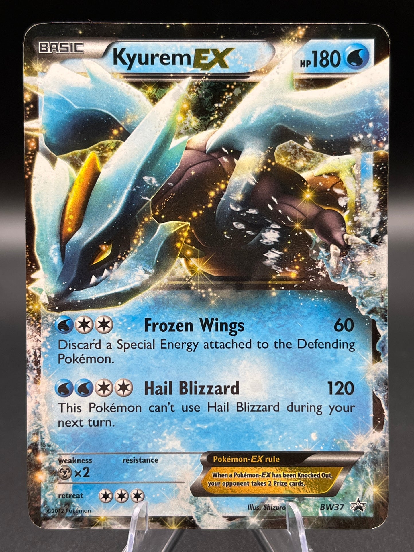 Pokémon TCG: 2012 Kyurem EX BW37 BW: Black & White Promos