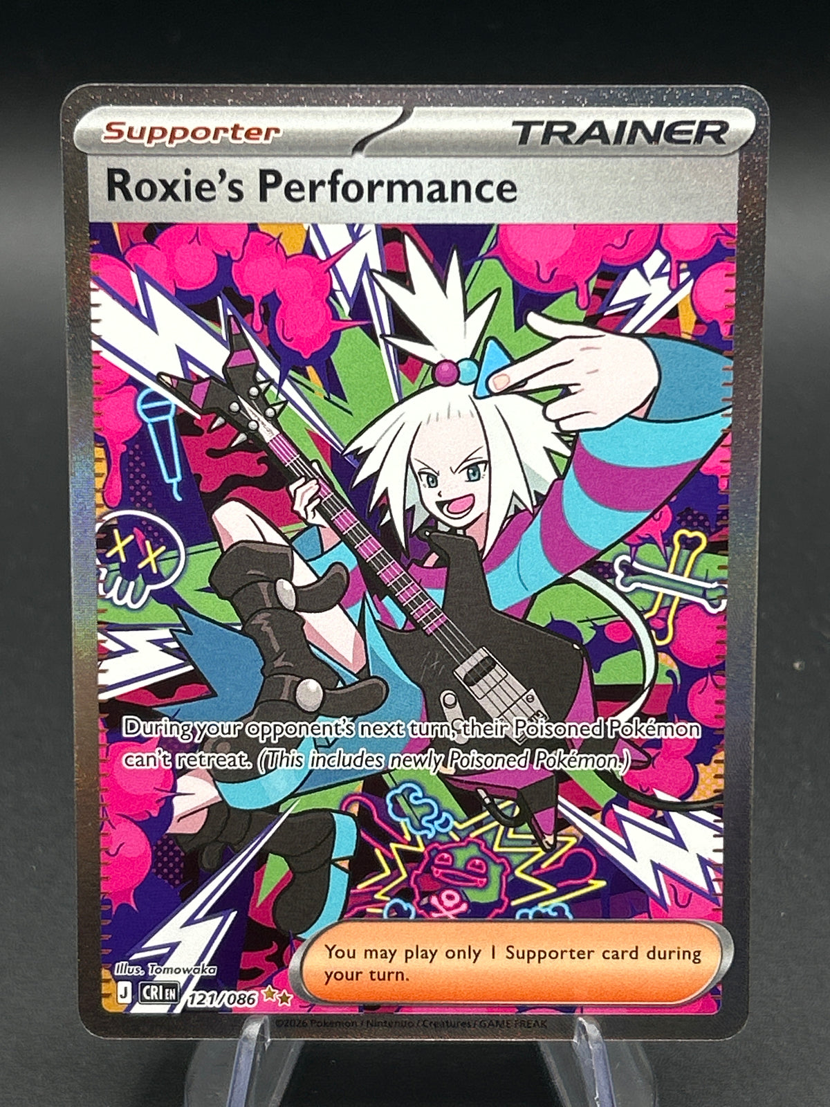 Pokémon TCG: 2026 Roxie's Performance - 121/086 - ME04: Chaos Rising