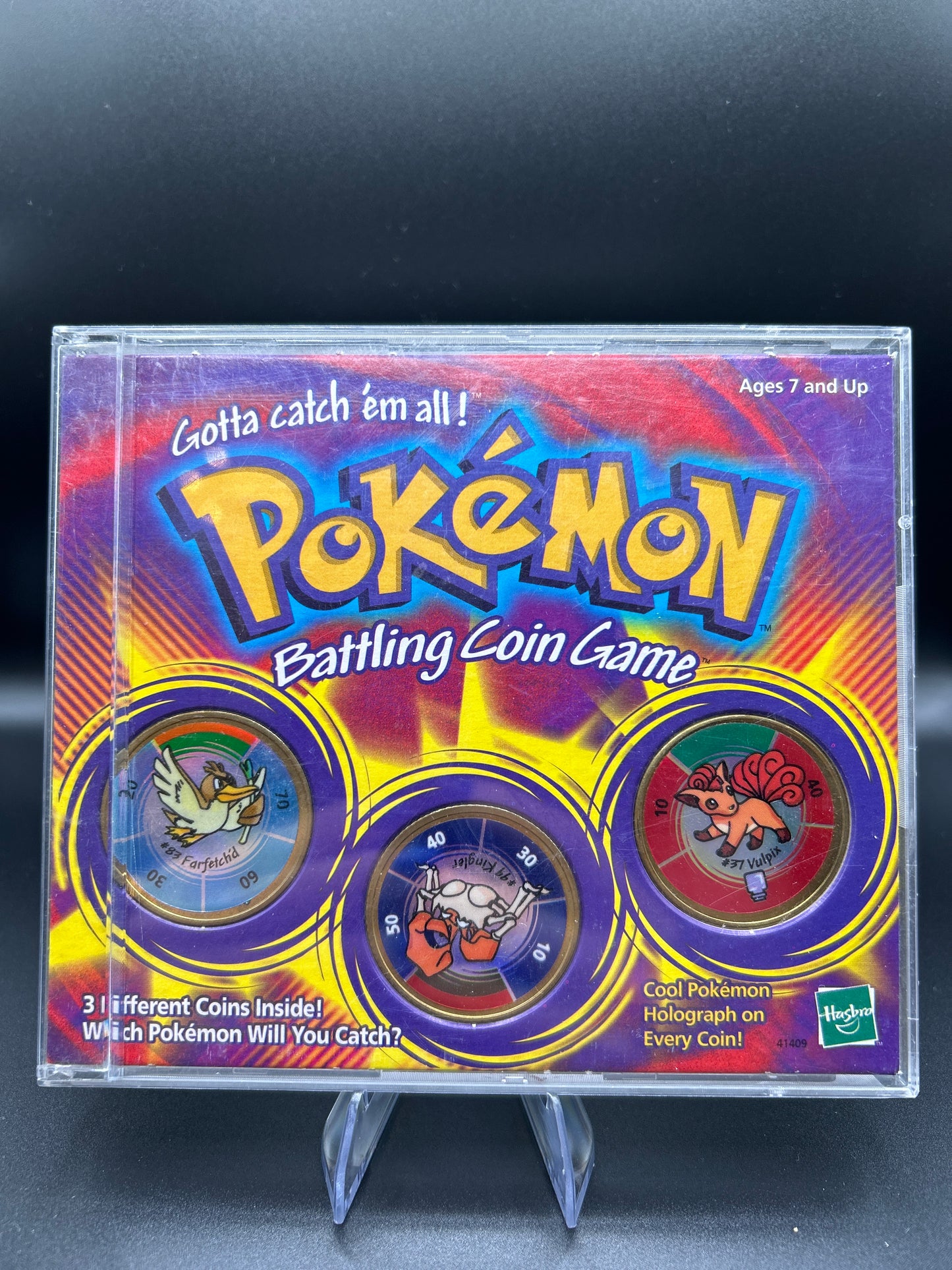 Pokémon TCG: 1999 Pokemon Battling Coin Game #83, #99 & #37