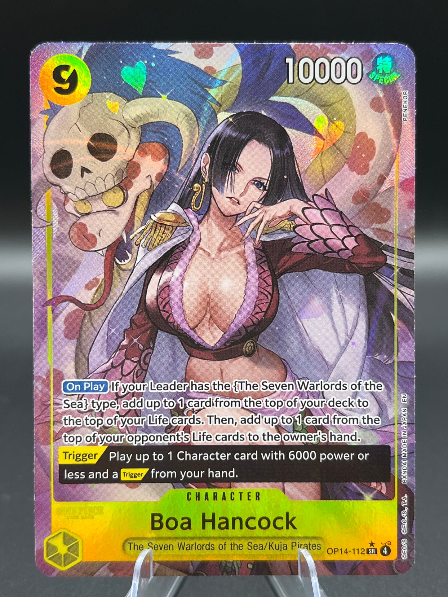 One Piece TCG: Boa Hancock - OP14-112 (Alternate Art) - The Azure Sea's Seven