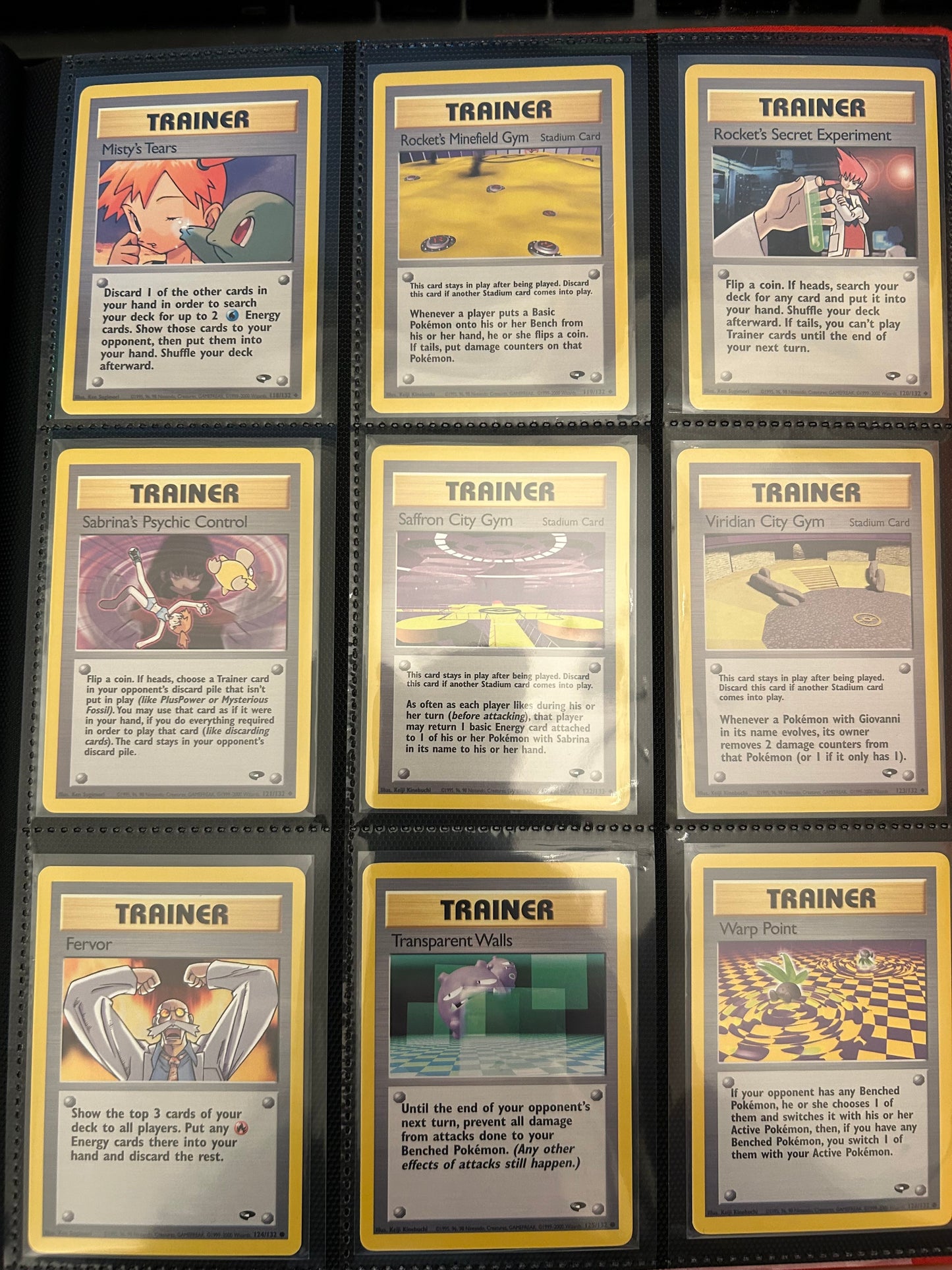 Pokémon TCG: Complete Gym Challenge Full Set - NM/LP