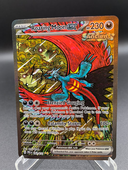 Pokémon TCG: 2025 Roaring Moon ex 162/131 SV: Prismatic Evolutions