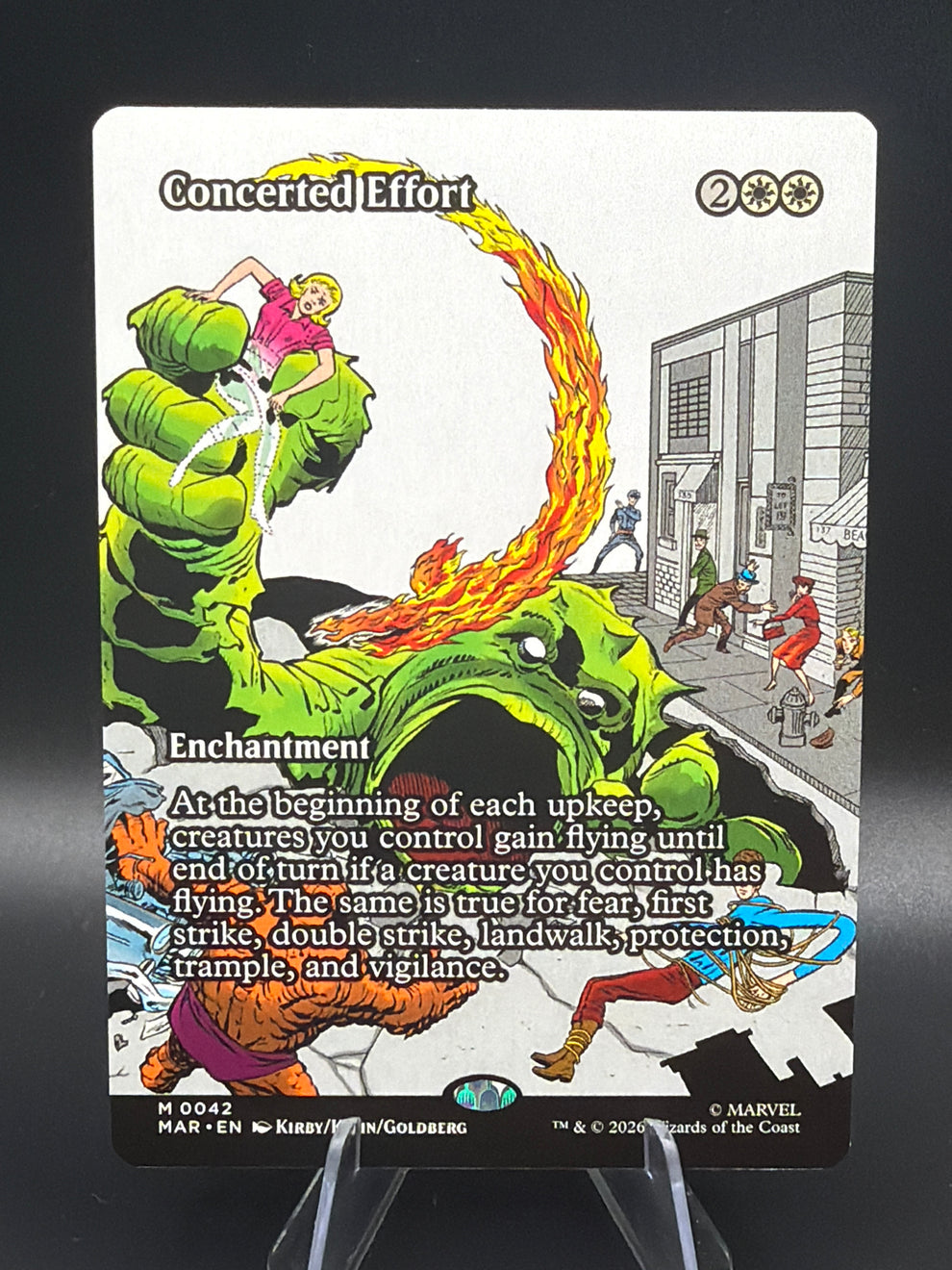 MTG TCG: Concerted Effort (Borderless) - Marvel Universe Eternal-Legal ...