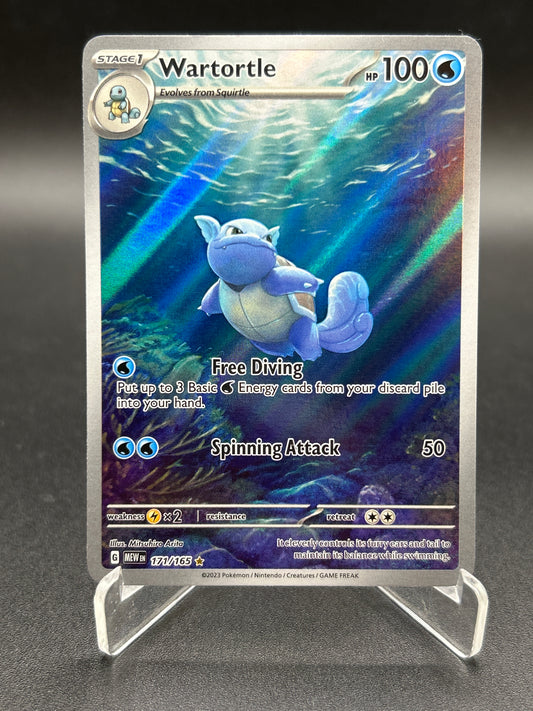 Pokémon TCG: 2023 Wartortle 171/165 SV: Scarlet & Violet 151