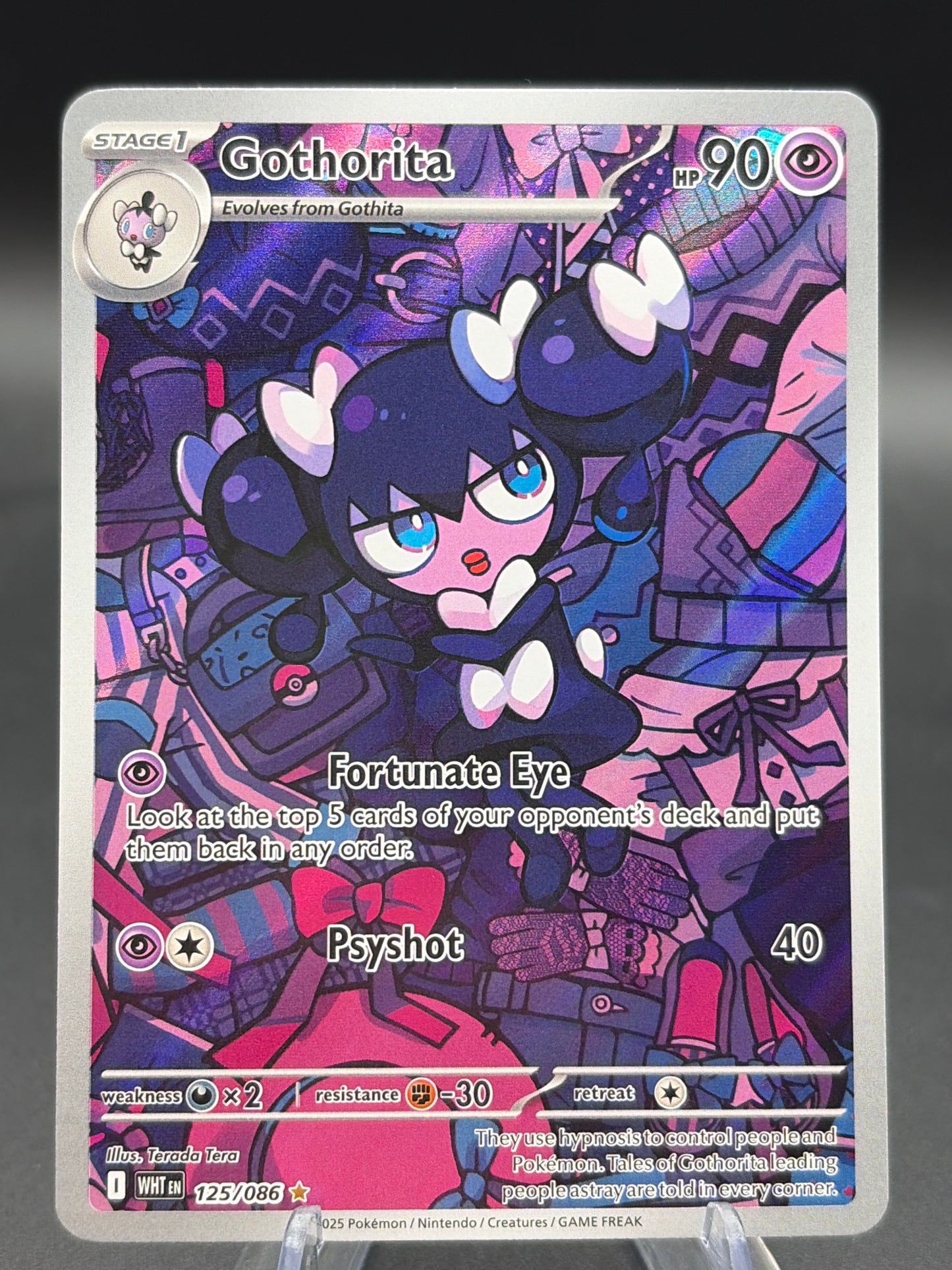 Pokémon TCG: 2025 Gothorita 125/086 SV: White Flare