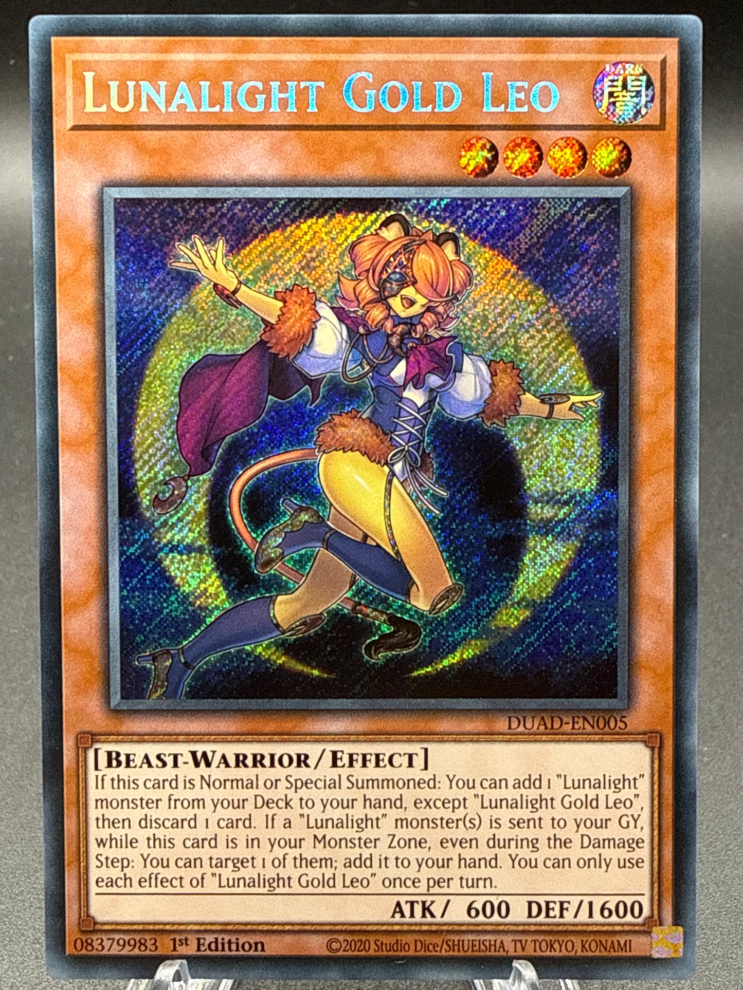Yu-Gi-Oh! TCG: Lunalight Gold Leo - DUAD-EN005 - Duelist's Advance