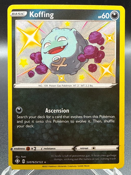 Pokémon TCG: 2021 Koffing SV076/SV122 S&S: Shinning Fates