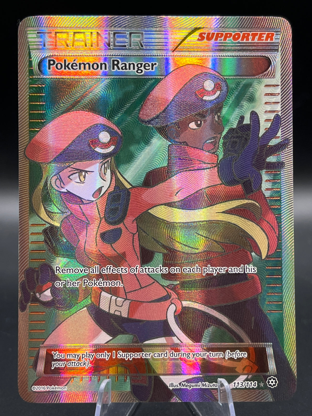 Pokémon TCG: 2016 Pokemon Ranger 113/114 - XY: Stream Siege