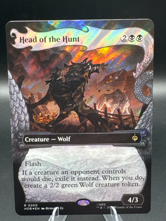 MTG TCG: 2026 Head of the Hunt (Showcase) (Surge Foil) - 0260 - The Hobbit (HOB)