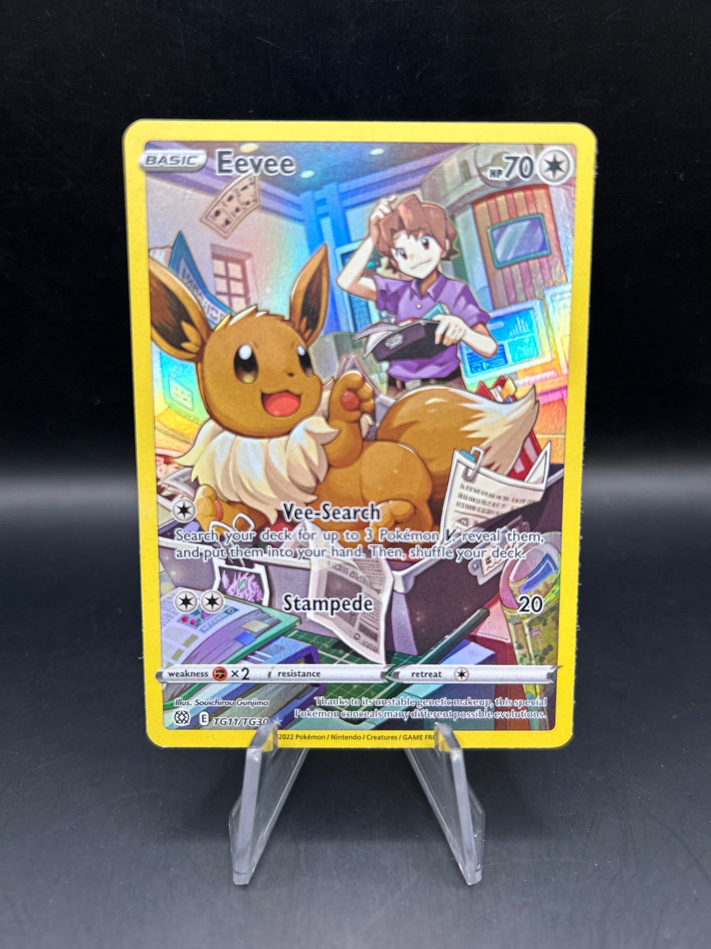 Pokémon TCG: 2022 Eevee TG11/TG30 Brilliant Stars Trainer Gallery