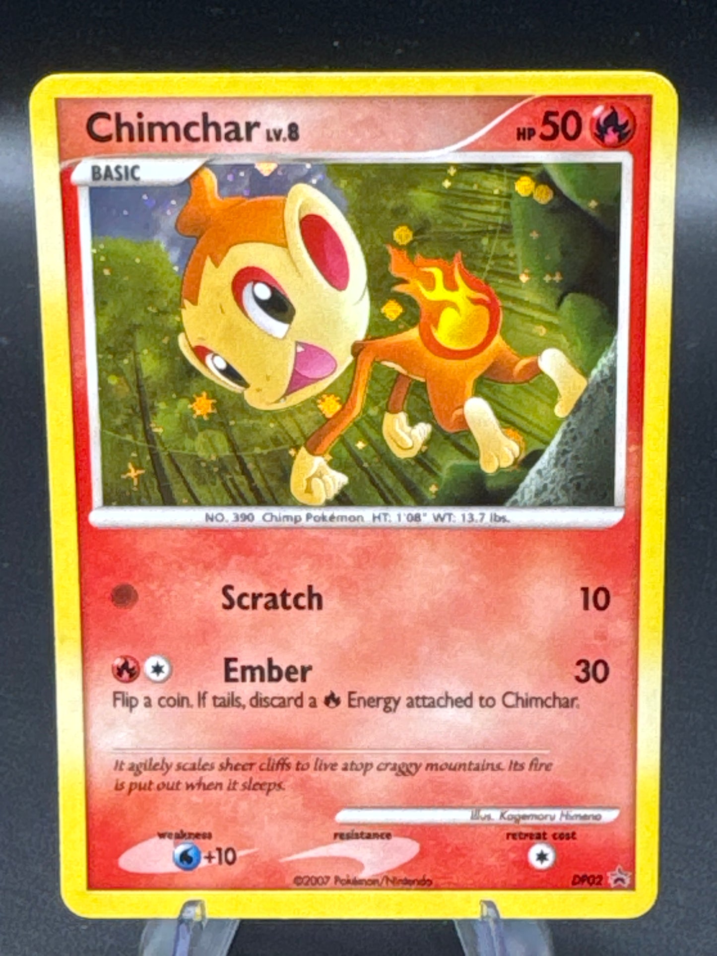 Pokémon TCG: 2007 Chimchar DP02 DP: Diamond & Pearl Promos