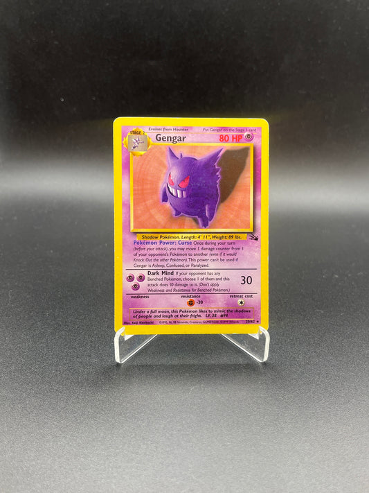 Pokémon TCG: 1999 Gengar 20/62 Fossil Unlimited Non-Holo