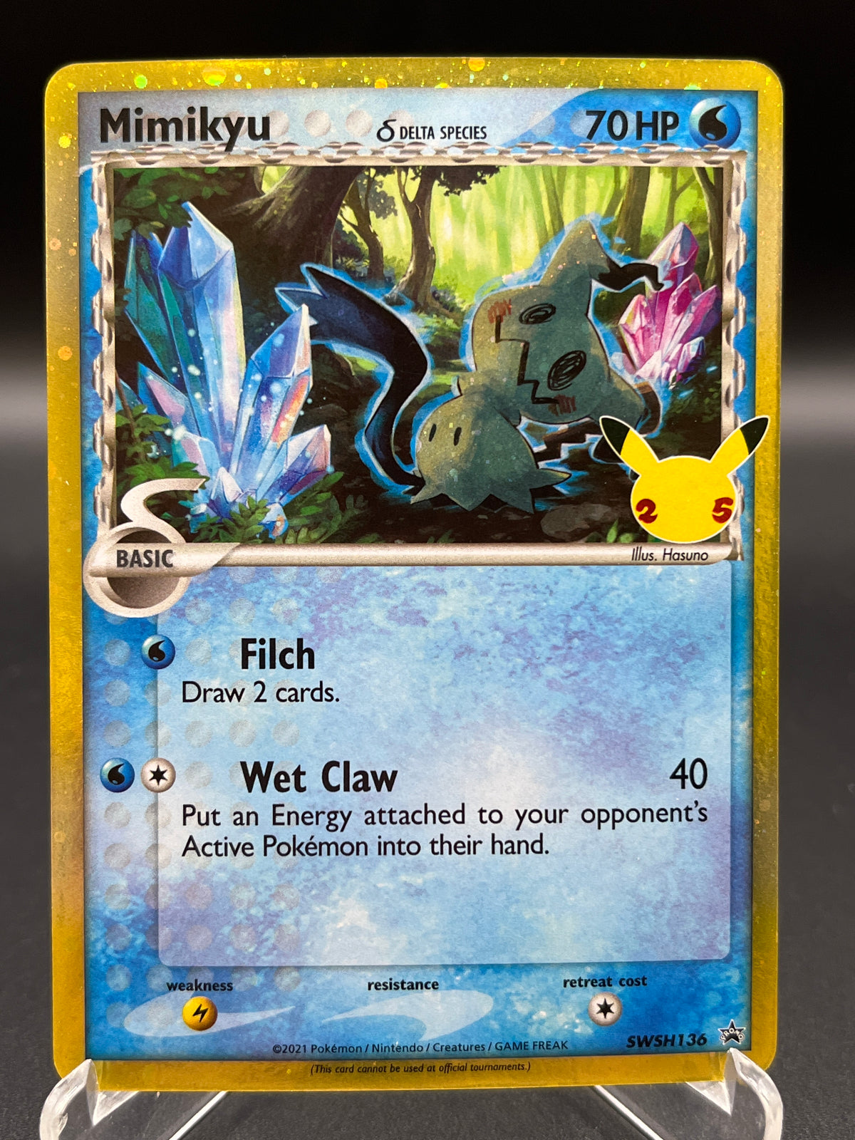 Pokémon TCG: 2023 Mimikyu SWSH136 Sword & Shield Promo