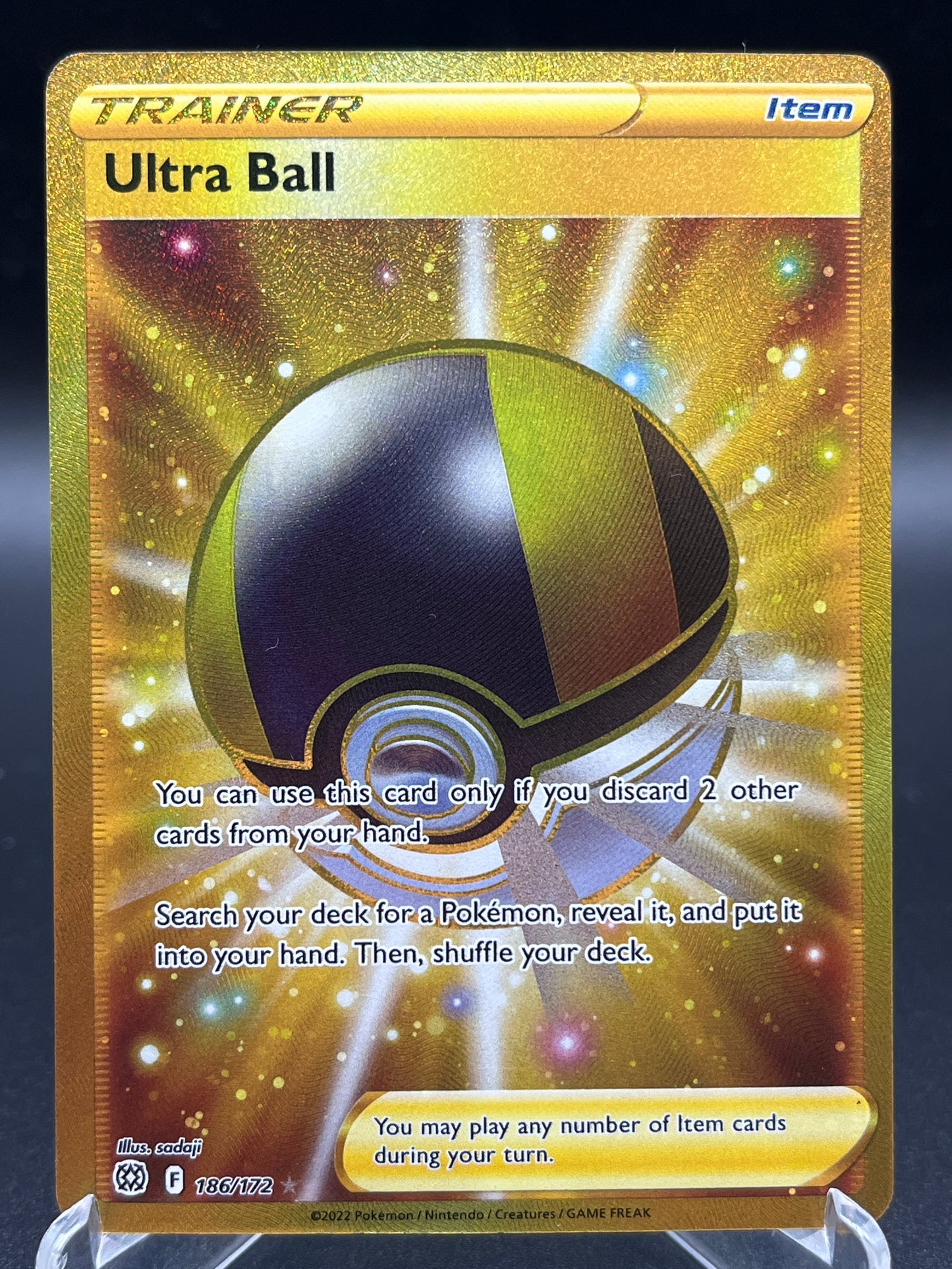 Pokémon TCG: 2022 Ultra Ball - 186/172 - SWSH: Brilliant Stars