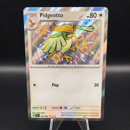 Pokémon TCG: 2024 Pidgeotto 197/91 S&V: Paldean Fates