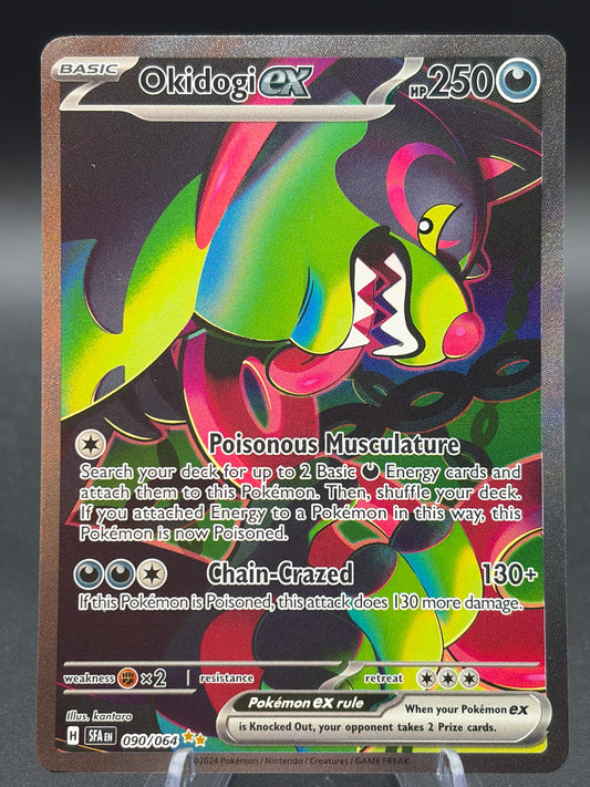 Pokémon TCG: 2024 Okidogi Ex 090/064 SV: Shrouded Fable