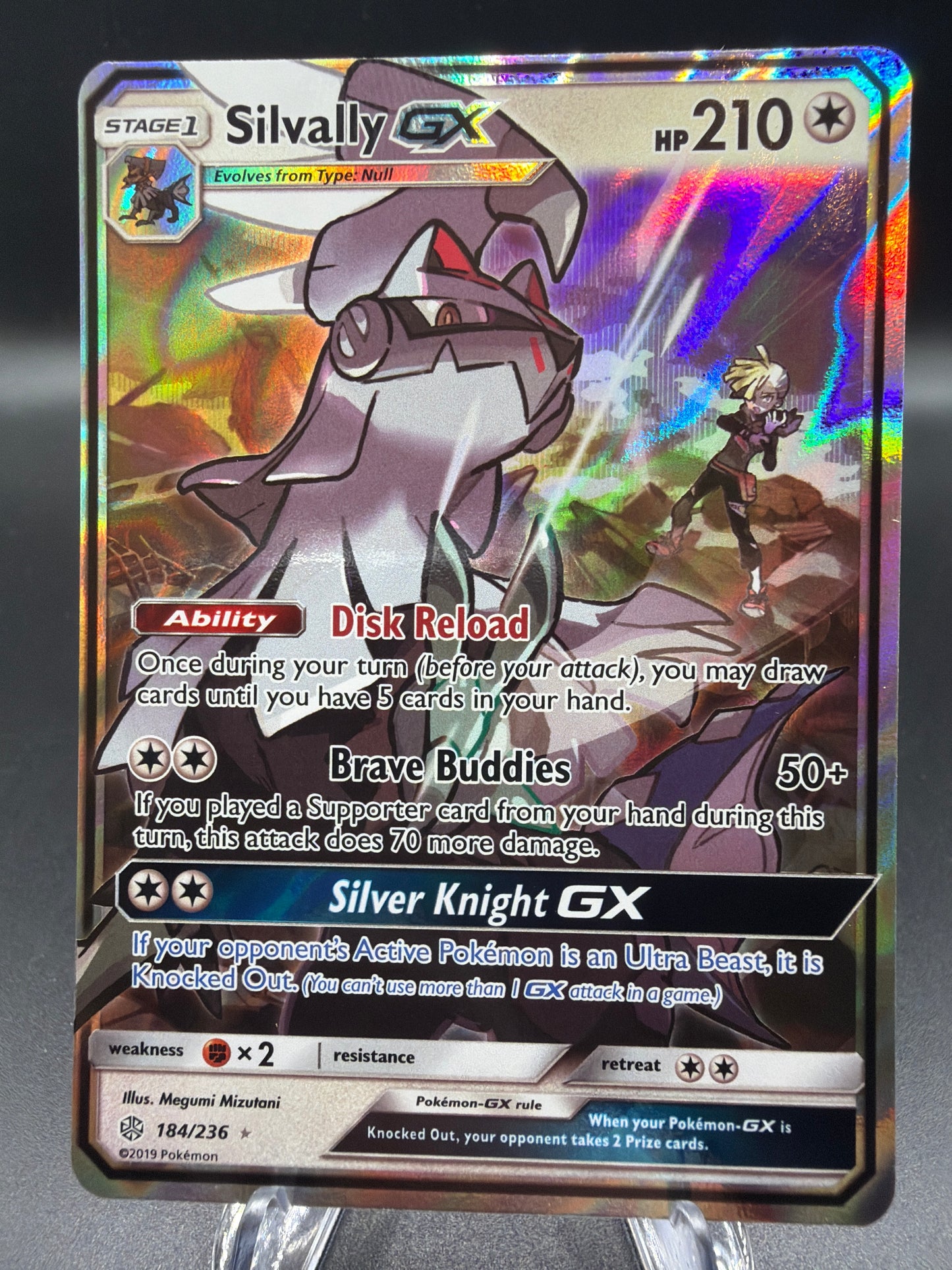 Pokémon TCG: 2019 Silvally GX 184/236 SM: Cosmic Eclipse