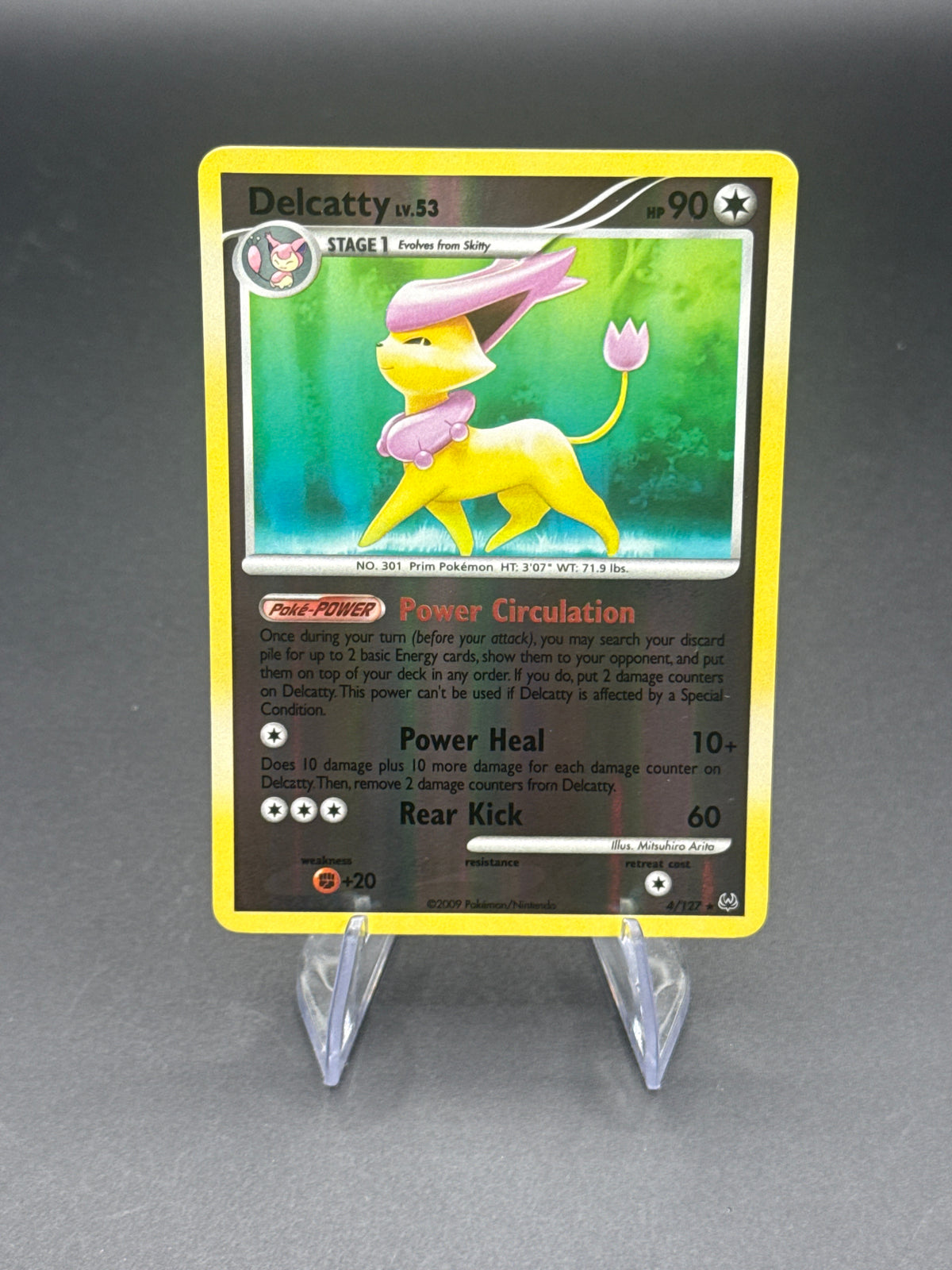 Pokémon TCG: 2009 Delcatty 4/127  -  Platinum