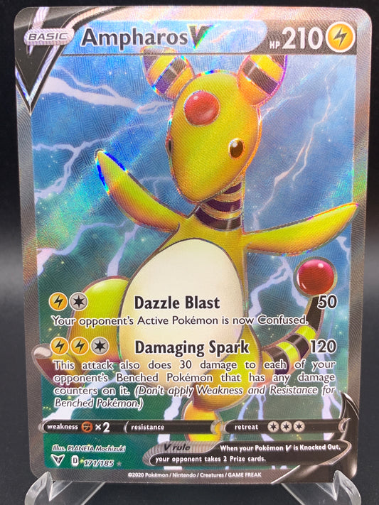 Pokémon TCG: 2020 Ampharos V 171/185 SWSH: Vivid Voltage