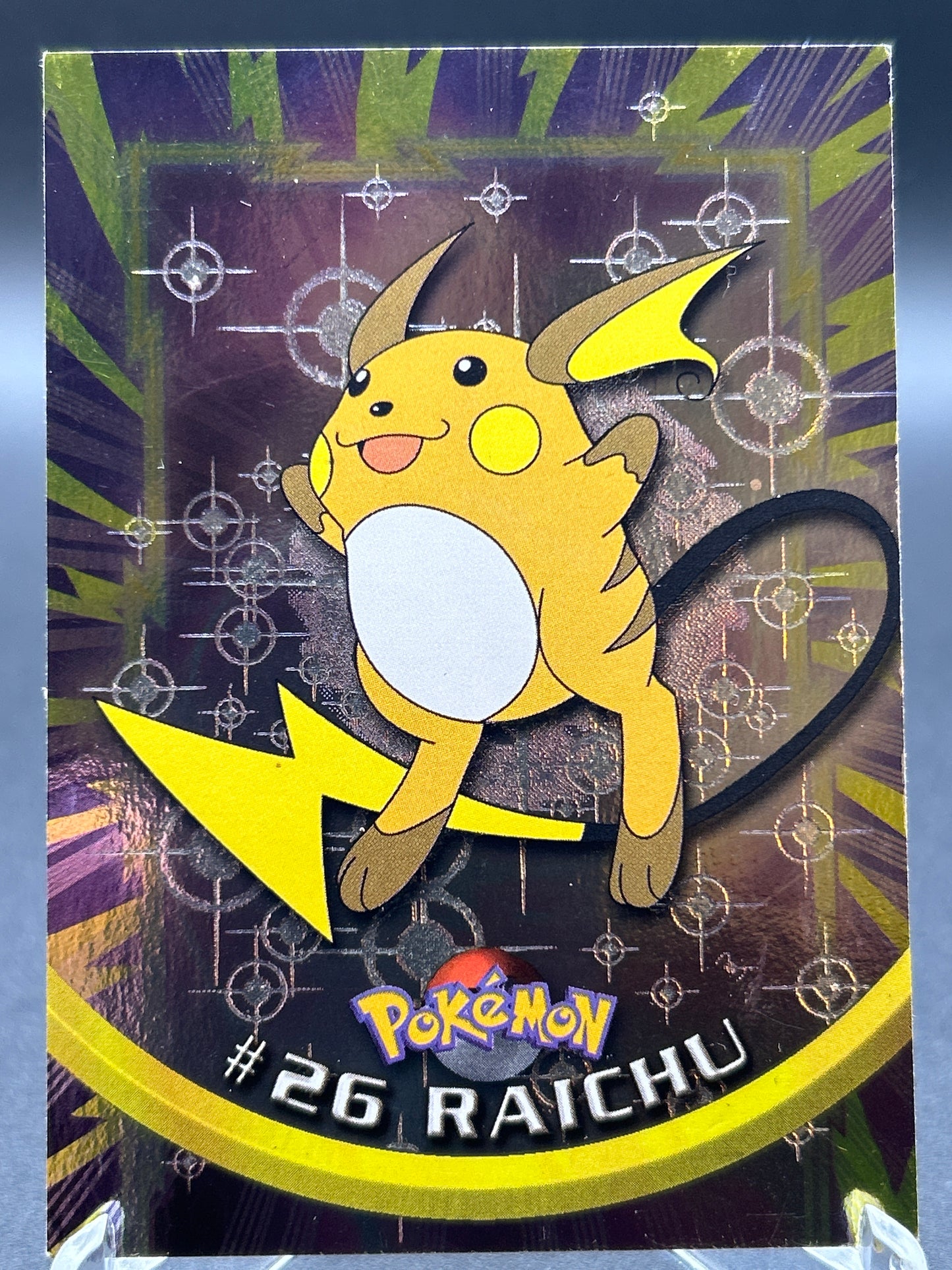 Pokémon: Raichu - #26 - Topps Chrome TV Animation Edition