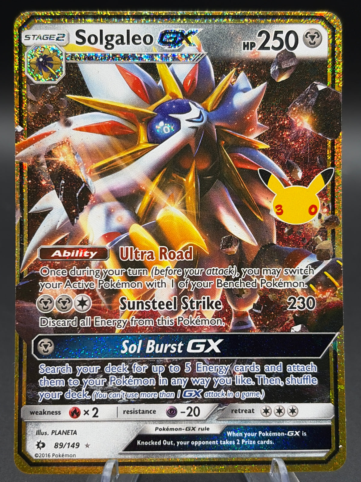 Pokémon TCG: 2026 Solgaleo GX - ME: 30th Celebration Classic Collection (30C)