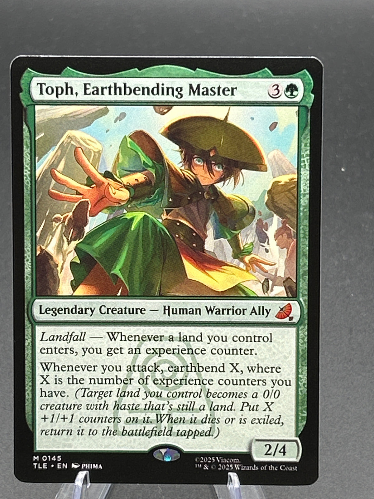 MTG TCG: Toph, Earthbending Master - Avatar: The Last Airbender: Eternal-Legal (TLE)
