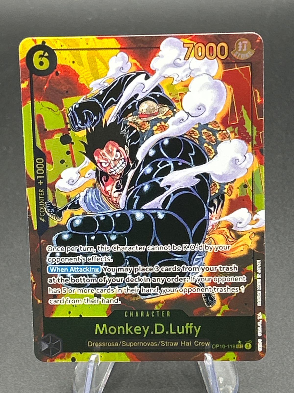 One Piece TCG:  Monkey.D.Luffy (118) (Parallel) - Royal Blood (OP10)