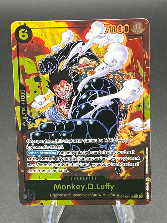 One Piece TCG:  Monkey.D.Luffy (118) (Parallel) - Royal Blood (OP10)
