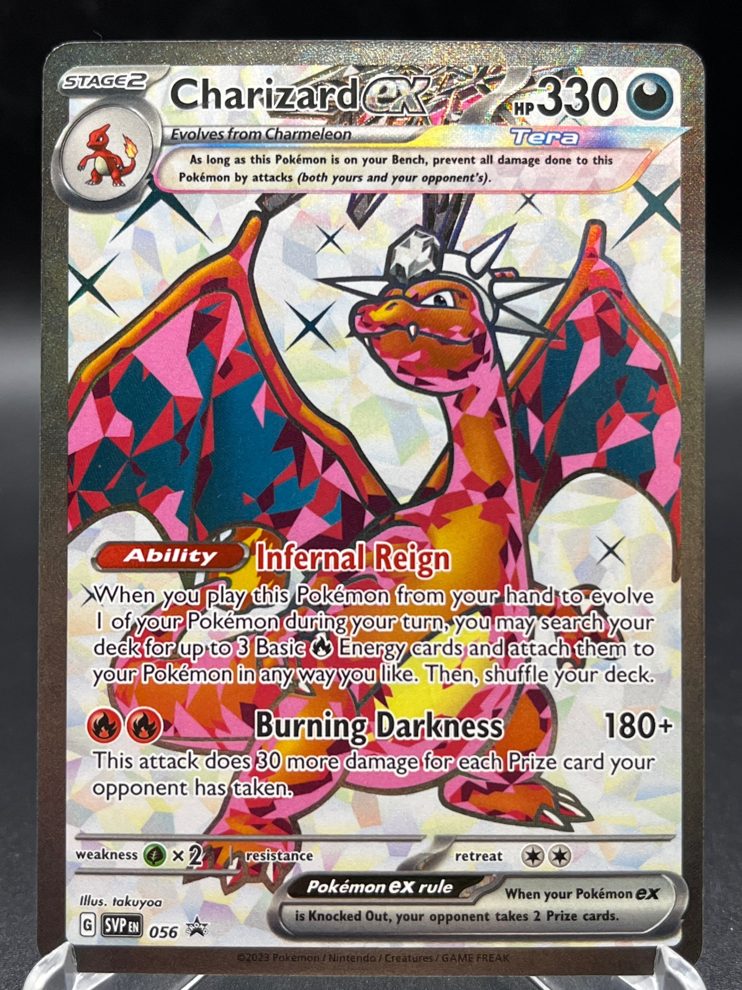 Pokémon TCG: 2023 Charizard ex - #056 - SV: Scarlet & Violet Promos