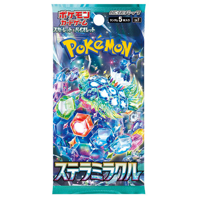 Pokémon TCG: Japanese - Scarlet & Violet - Stellar Miracle - SV7 - Booster Pack