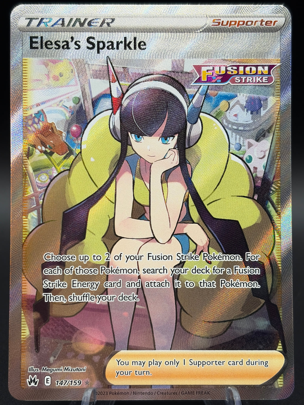 Pokémon TCG: 2023 Elesa's Sparkle 147/159 - SWSH: Crown Zenith