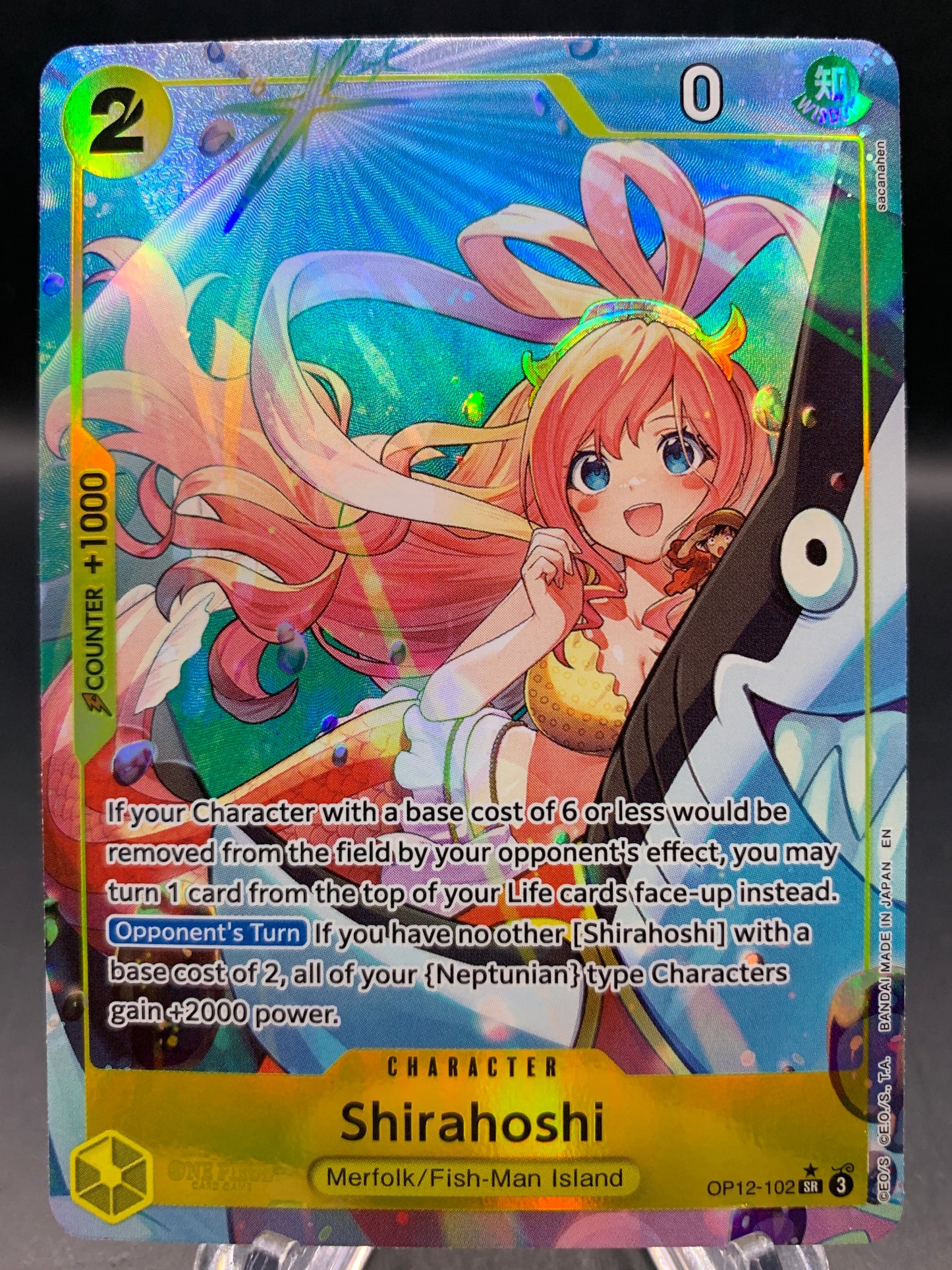 One Piece TCG: Shirahoshi - OP12-102 - Legacy of the Master (OP12)