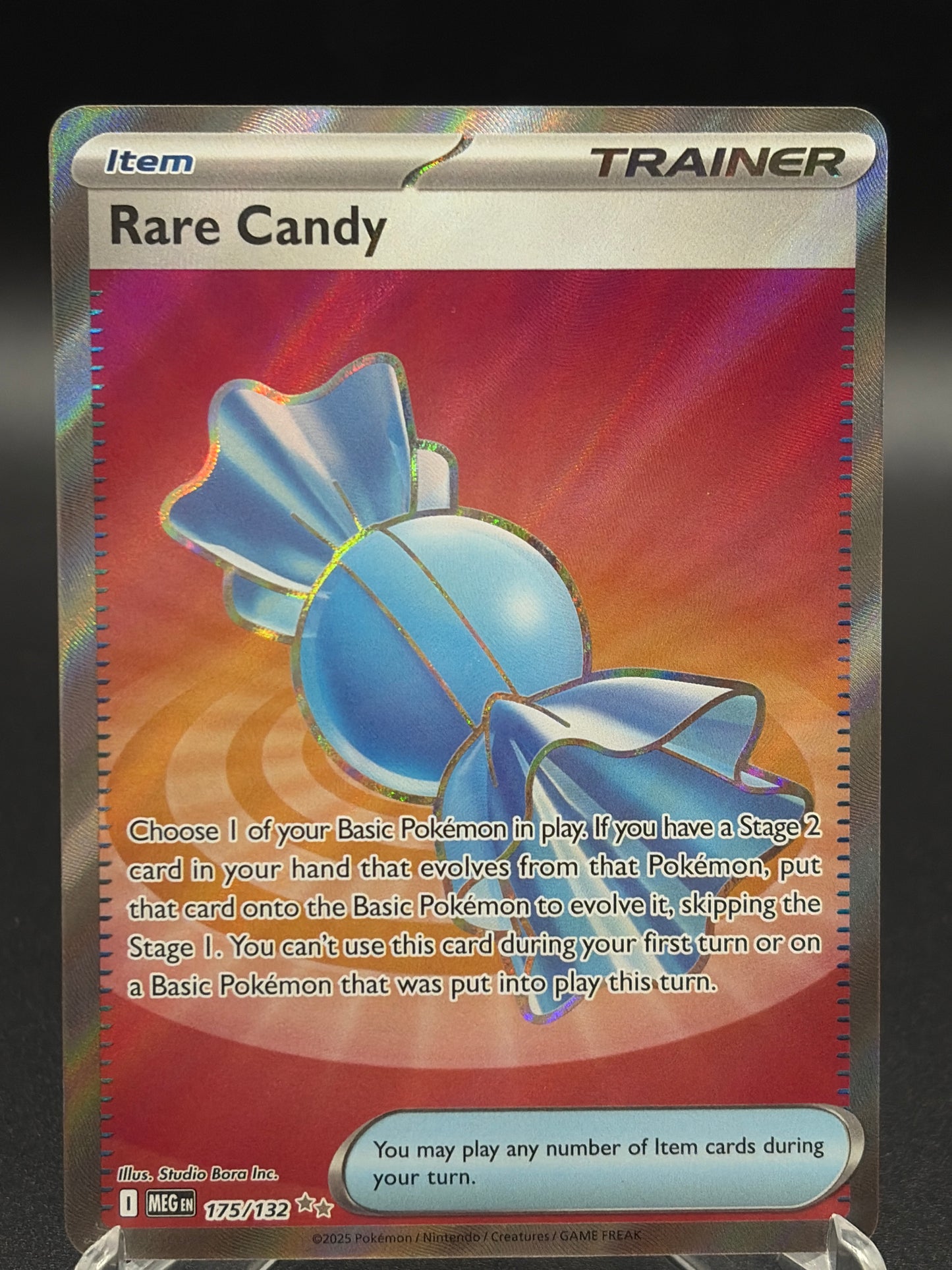 Pokémon TCG: 2025 Rare Candy - 175/132 - MEG: Mega Evolution