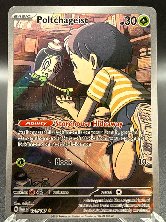 Pokémon TCG: 2024 Poltchageist 171/167 SV: Twilight Masquerade