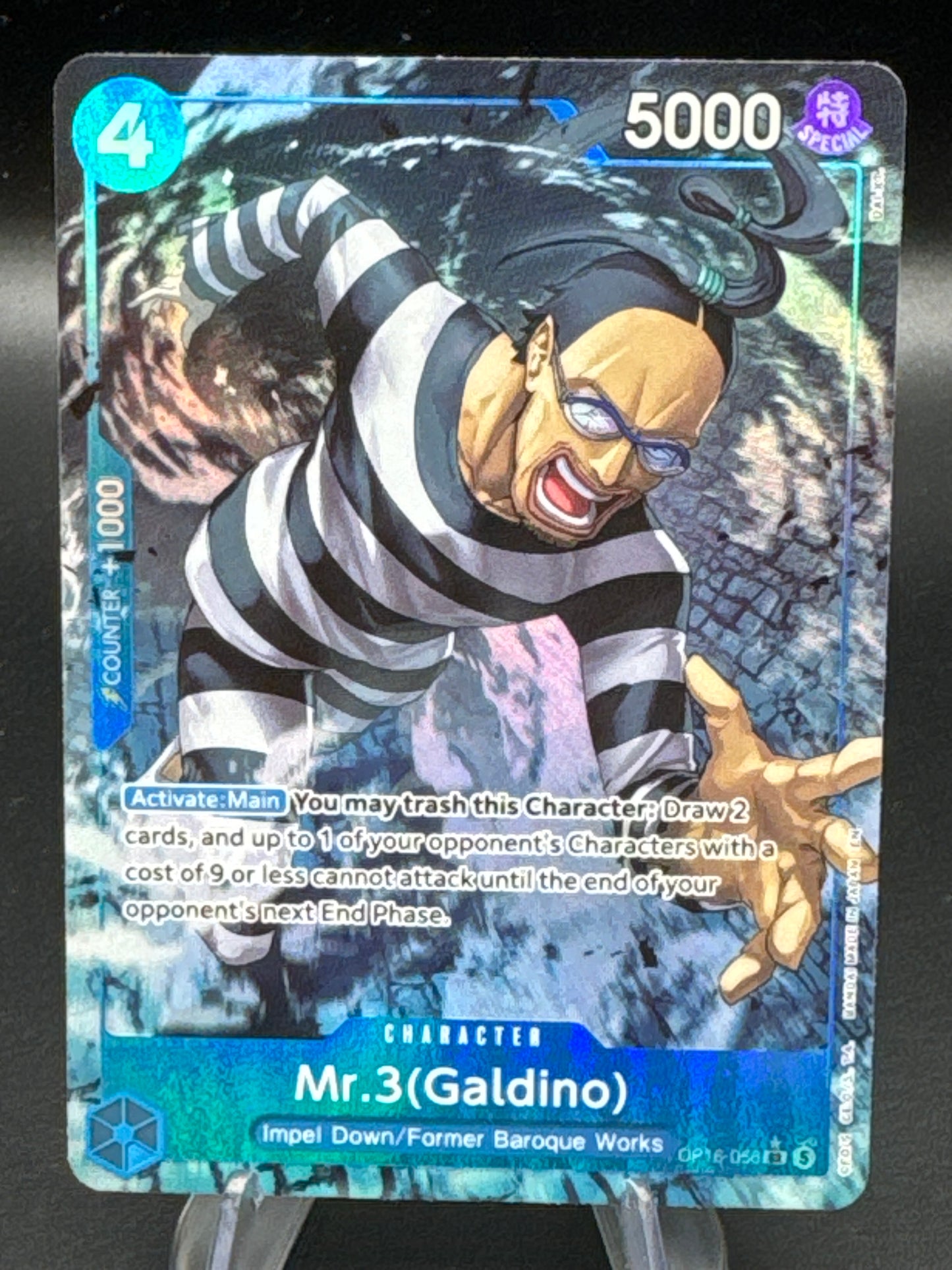 One Piece TCG: Mr.3 (Galdino) - OP16-056 - The Time of Battle
