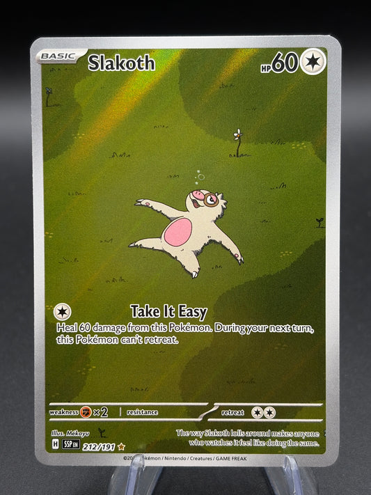 Pokémon TCG 2024 Slakoth 212/191  S&V: Surging Sparks