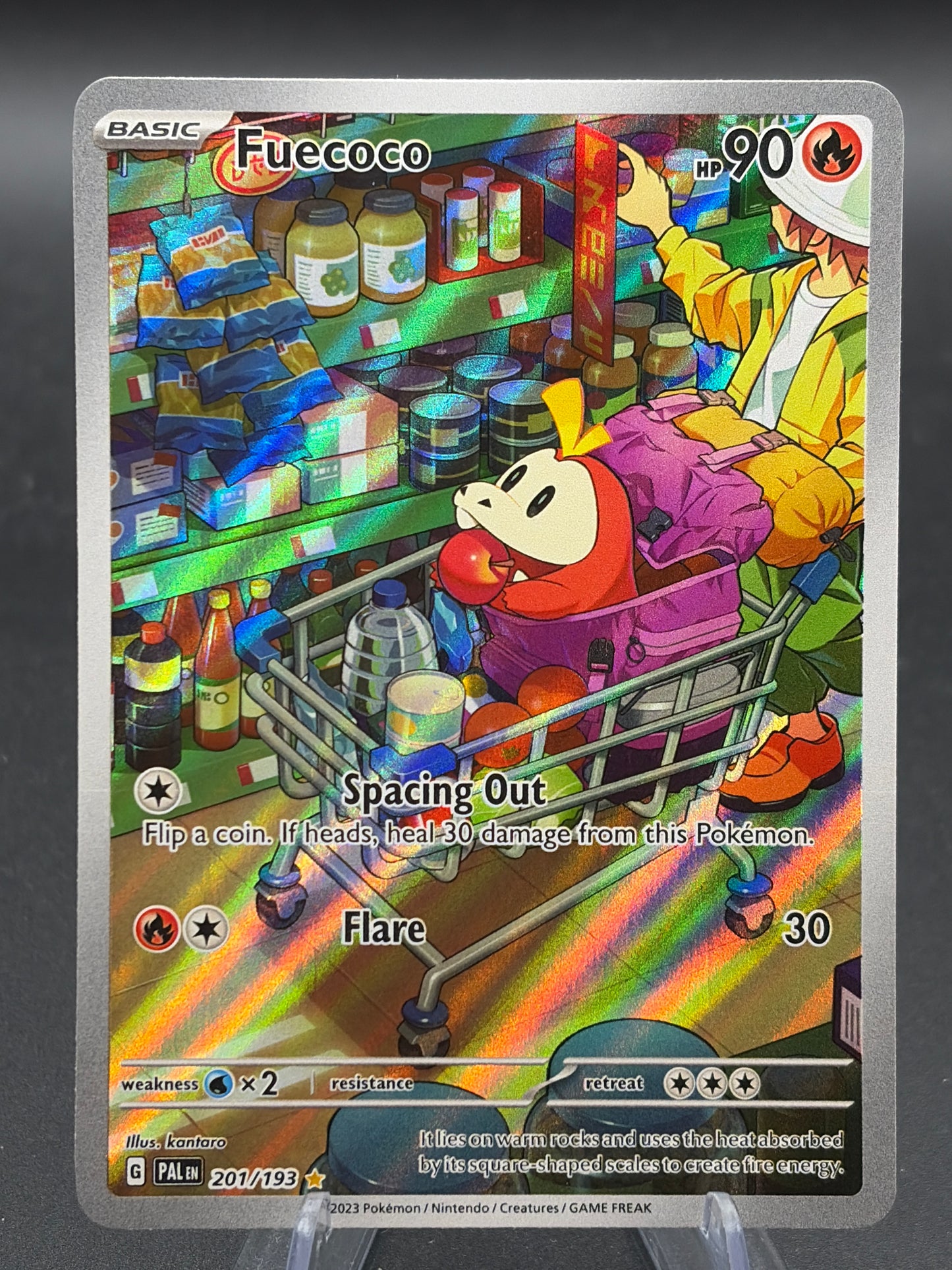 Pokémon TCG: 2023 - Fuecoco - 201/193 - SV: Paldea Evolved