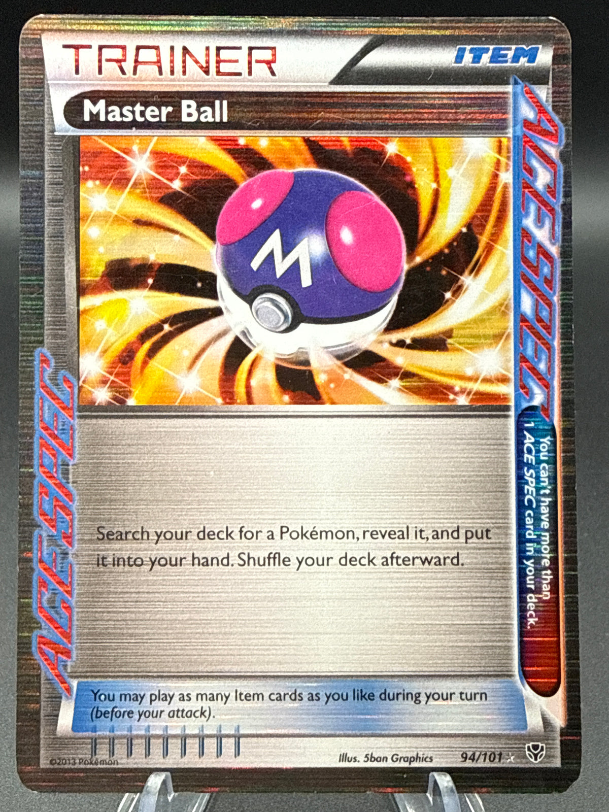 Pokémon TCG: 2013 Master Ball - 94/101 - Plasma Blast Holo