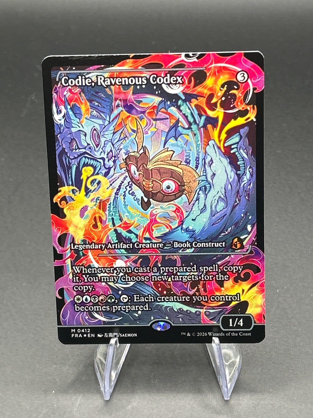Magic The Gathering: Codie, Ravenous Codex (Showcase) - Foil - Reality Fracture (FRA)