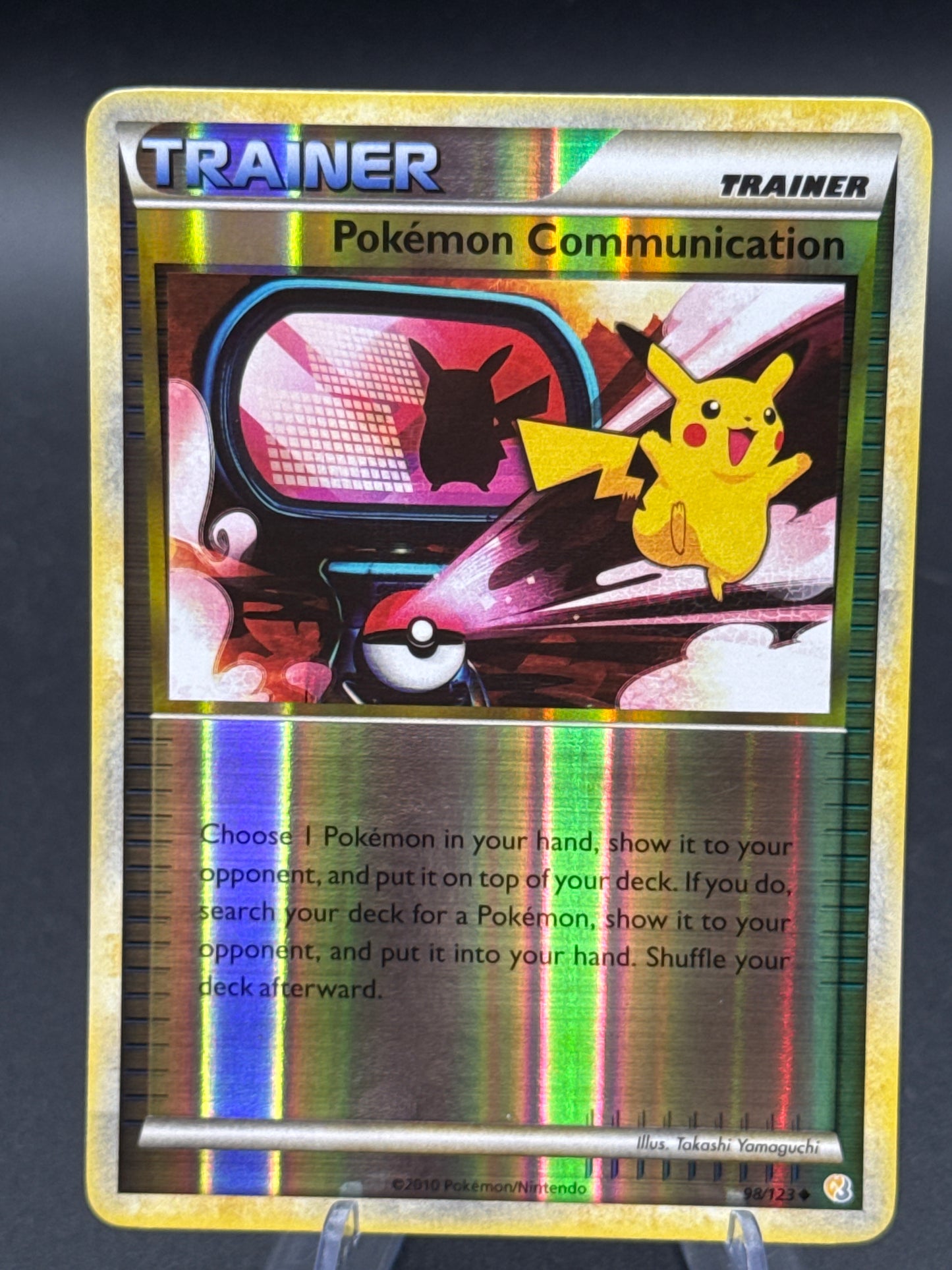 Pokémon TCG: 2010 Pokemon Communication 99/123 - HeartGold SoulSilver Reverse Holo