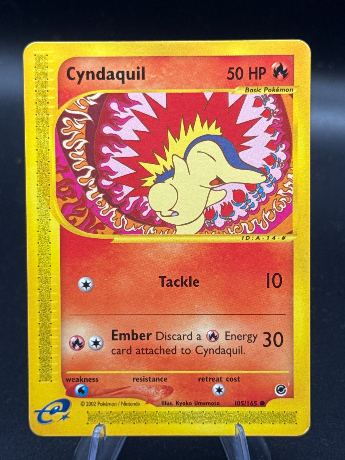 Pokémon TCG: 2002 Cyndaquil - 105/165 - Expedition