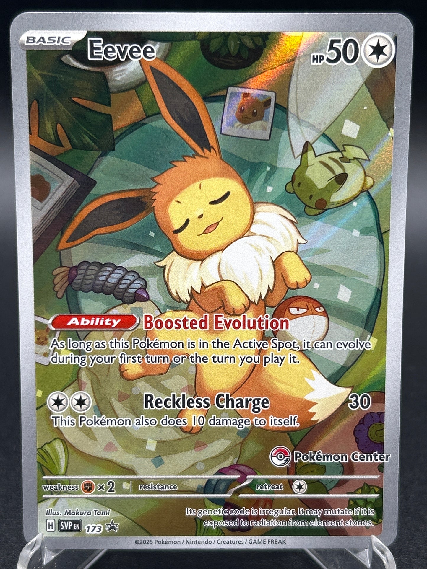 Pokémon TCG: 2024 Eevee (Pokemon Center Exclusive) #173 SV: Scarlet & Violet Promos