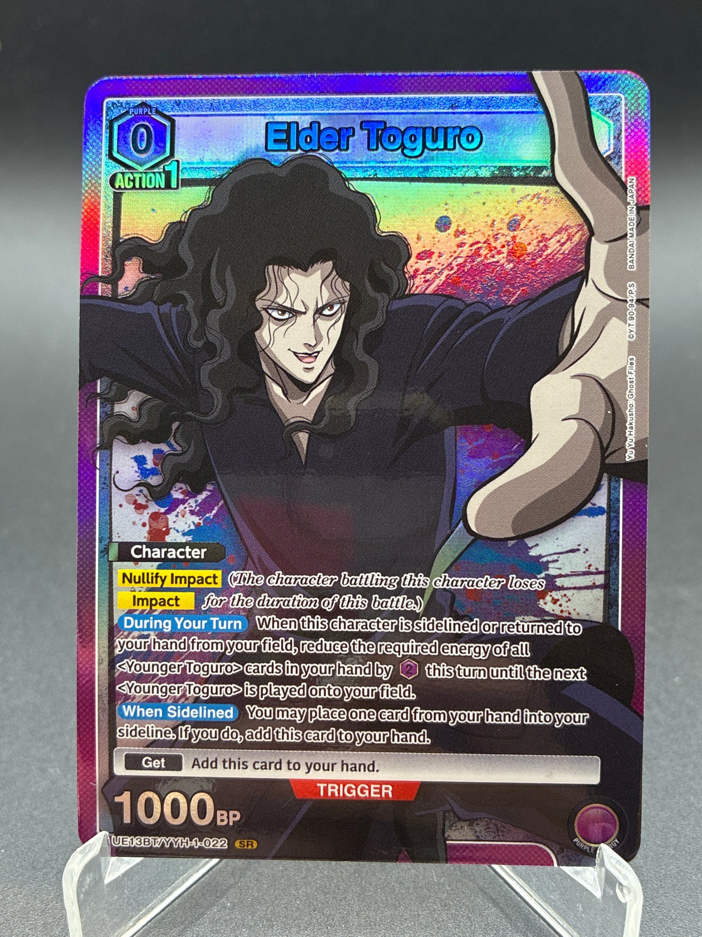 Union Arena TCG: Elder Toguro - UE13BT: Yu Yu Hakusho: Ghost Files (UE13BT)