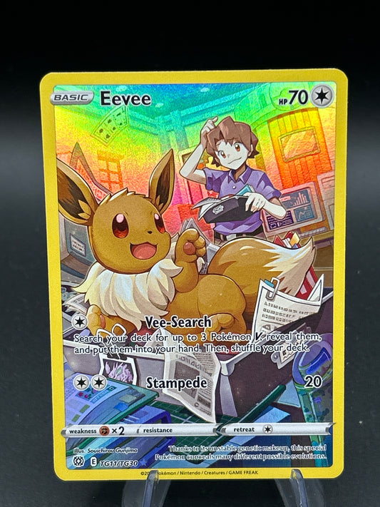 Pokémon TCG: 2022 Eevee - TG11/TG30 - SWSH: Brilliant Stars Trainer Gallery
