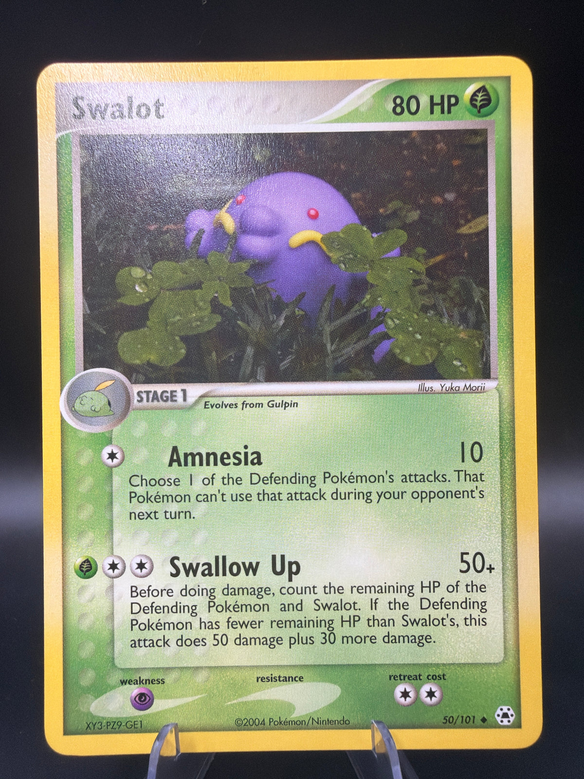 Pokémon TCG: 2004 Swalot - EX Hidden Legends (HL)