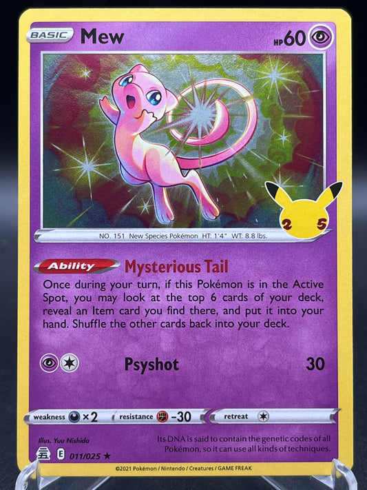 Pokémon TCG: 2021 Mew - 011/025 - SWSH: Celebrations