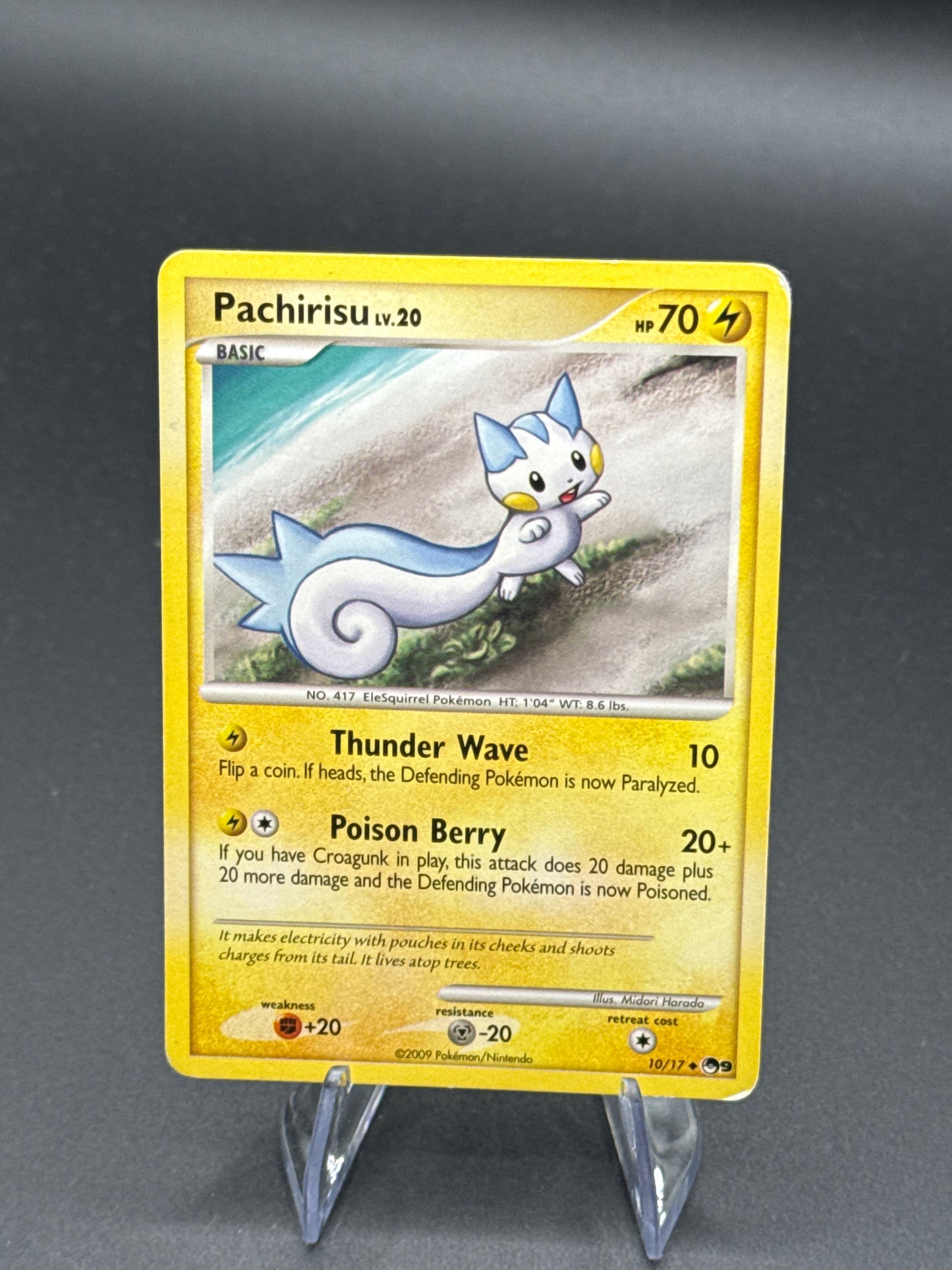 Pokémon TCG: 2009 Pachirisu 10/17 - POP Series 9